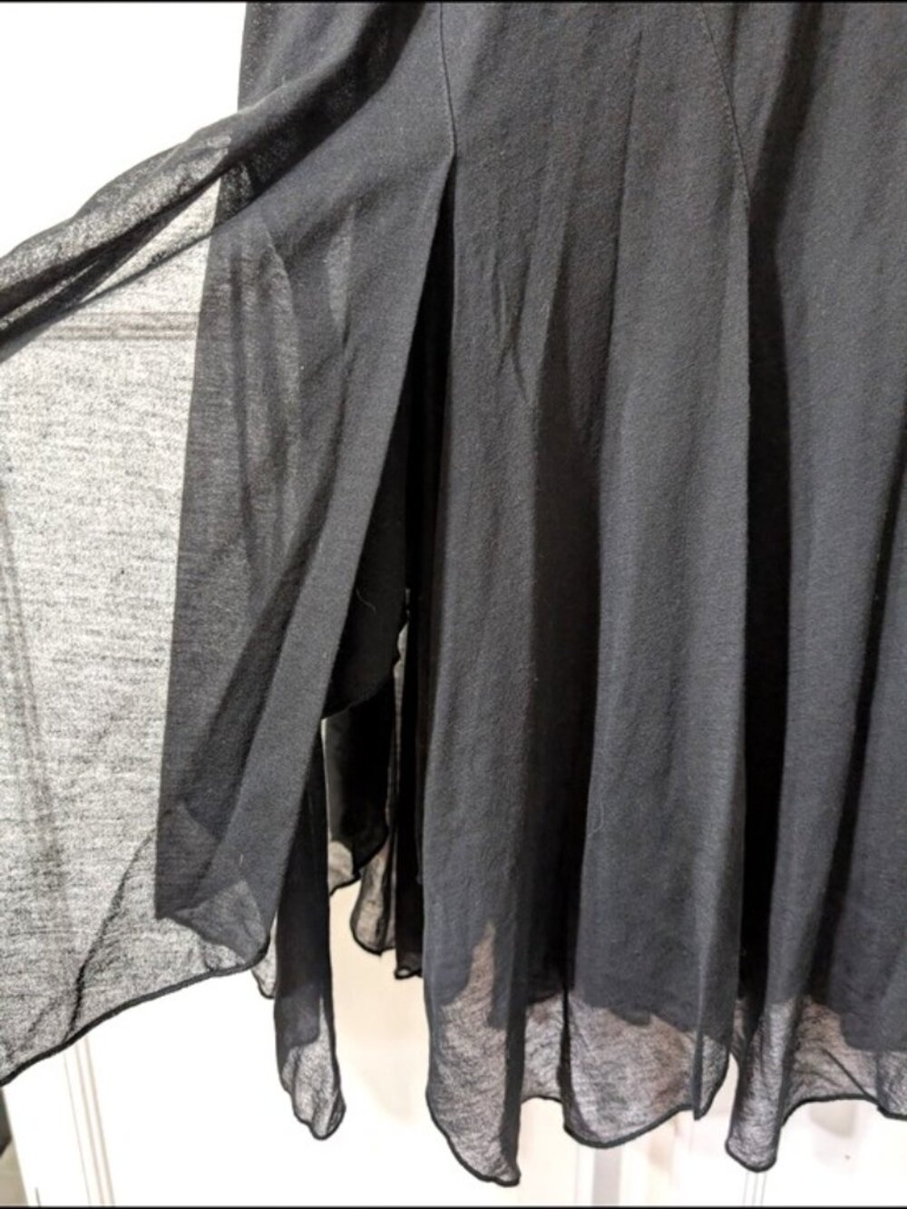 Like New Polo Ralph Lauren Sleeveless V-Neck Dress Black M - Picture 3 of 9